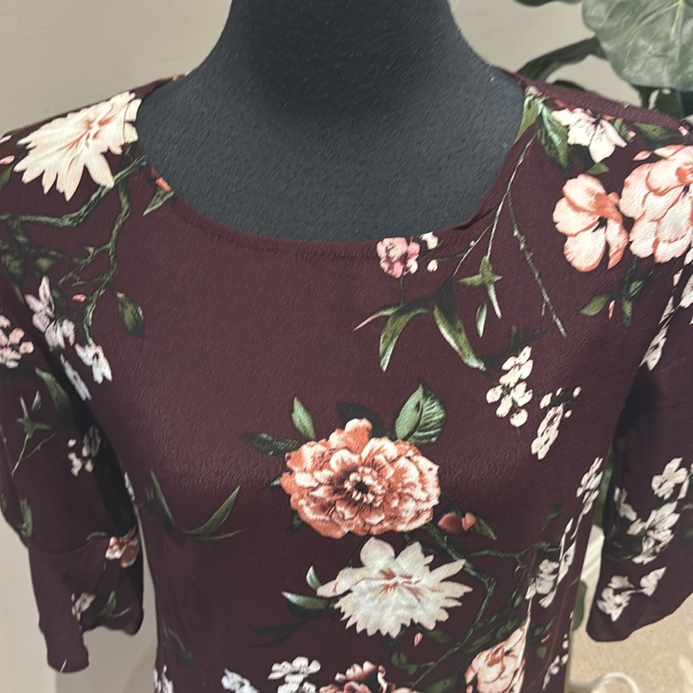 FLORAL PRINT DRESS - Picture 5 of 13